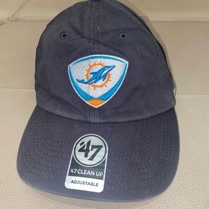 Kenyan Drake Miami Dolphins Team Issued Cancer Fighter Hat
